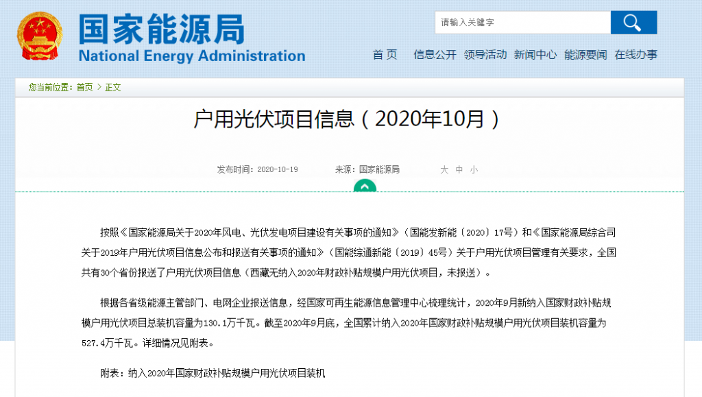 快裝！11月為戶用光伏補貼最后一個月！補貼指標僅剩0.7GW